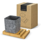 NATURA Bamboo Phone Stand Desk Caddy (2)