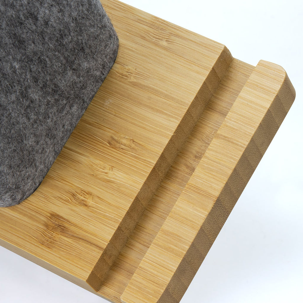 NATURA Bamboo Phone Stand Desk Caddy (4)
