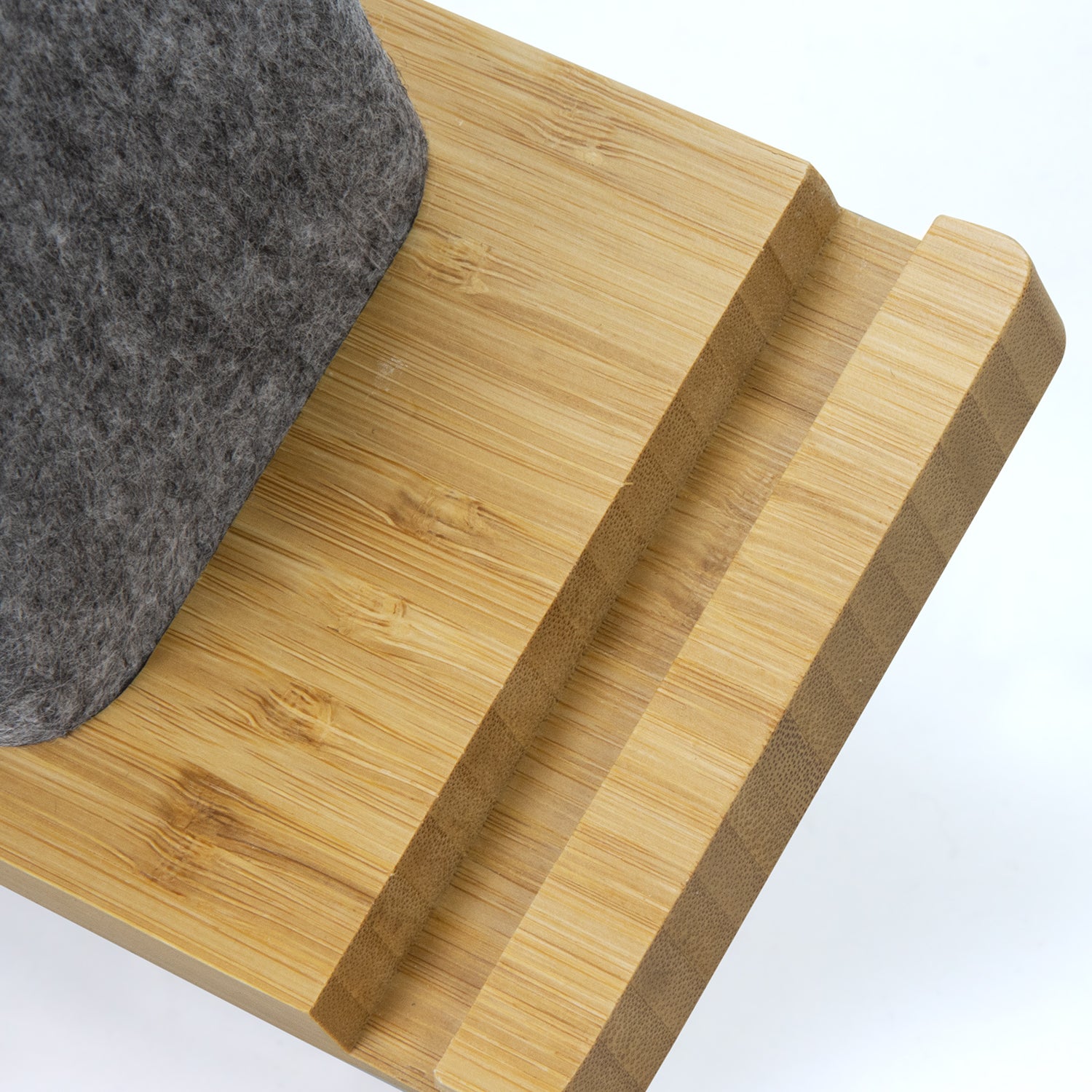 NATURA Bamboo Phone Stand Desk Caddy (4)