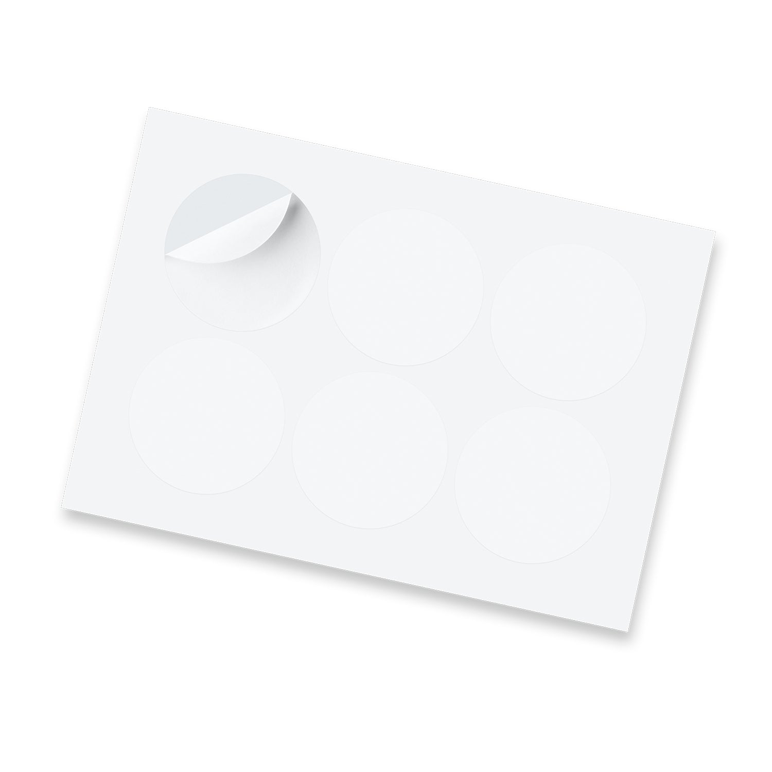 Sticker Sheet 80mm Circle - Gloss (2)