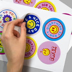 Sticker Sheet 80mm Circle - Gloss (3)