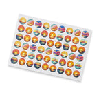 Sticker Sheet 26mm Circle - Matte