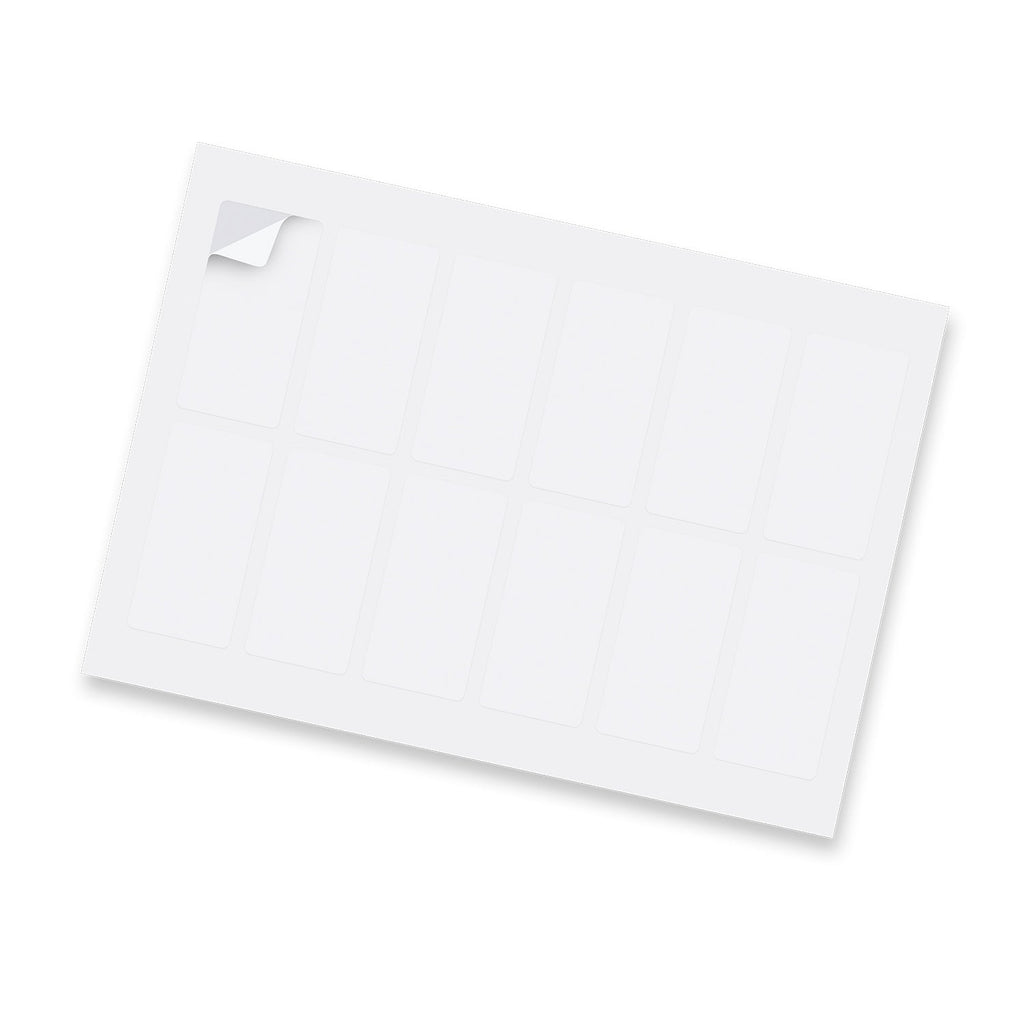 Sticker Sheet 40 x 80mm Rectangle - Matte (2)
