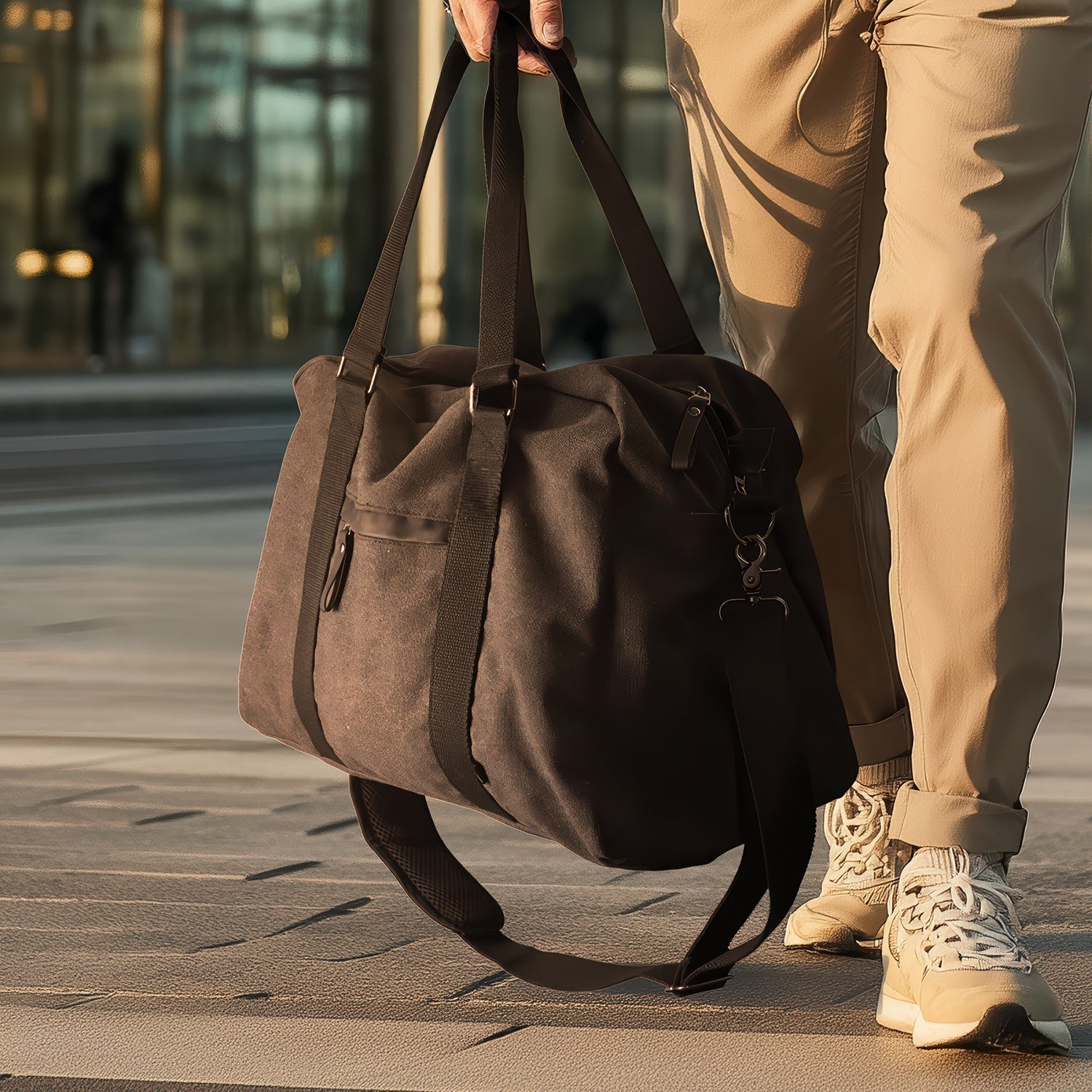 ARCHER Copenhagen Canvas Duffle Bag (8)