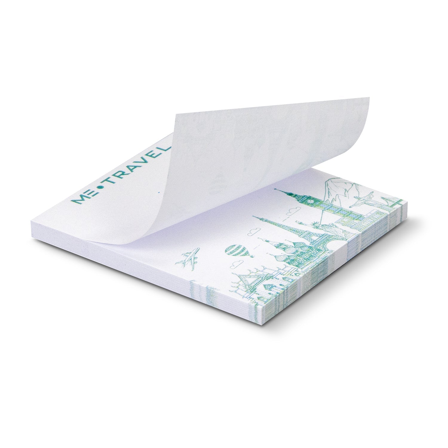 Sticky Pad 70 x 75mm - 50 Sheets (3)