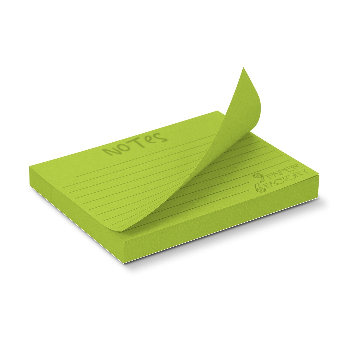 Coloured Sticky Pad 100 x 75mm - 100 Sheets (3)