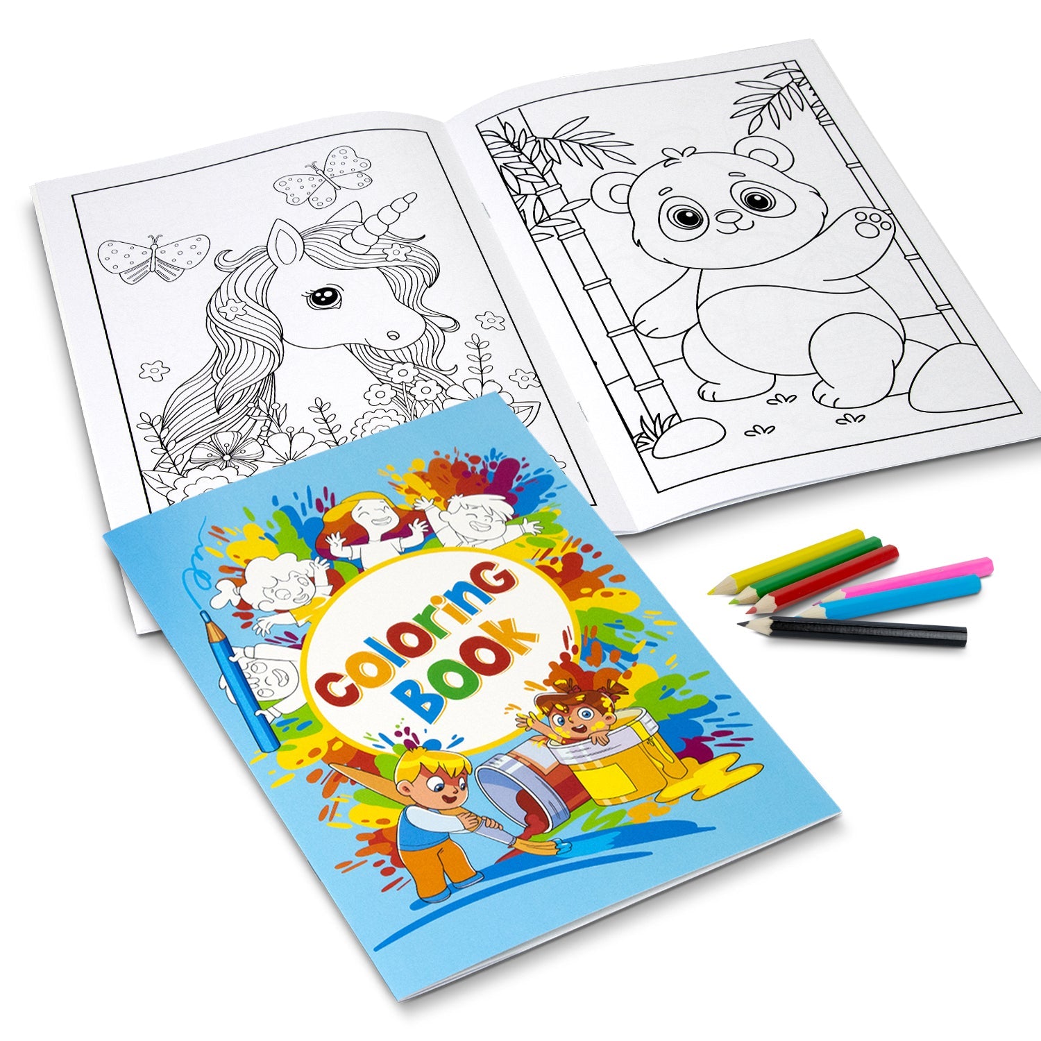 Custom Cover Colouring Book - A4 (2)