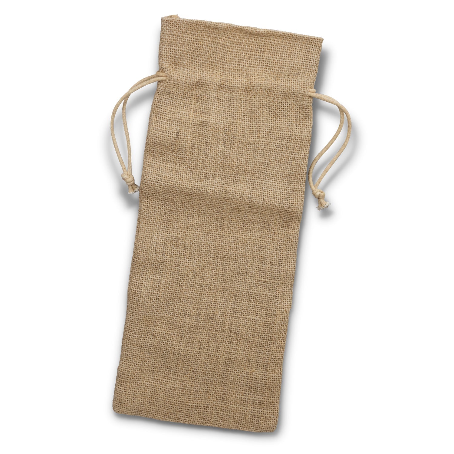 Jute Wine Drawstring Bag - Sale (2)