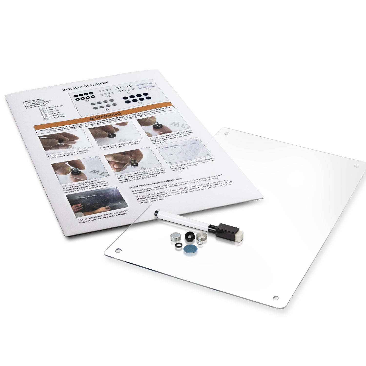 Magnetic Fridge Planner (2)