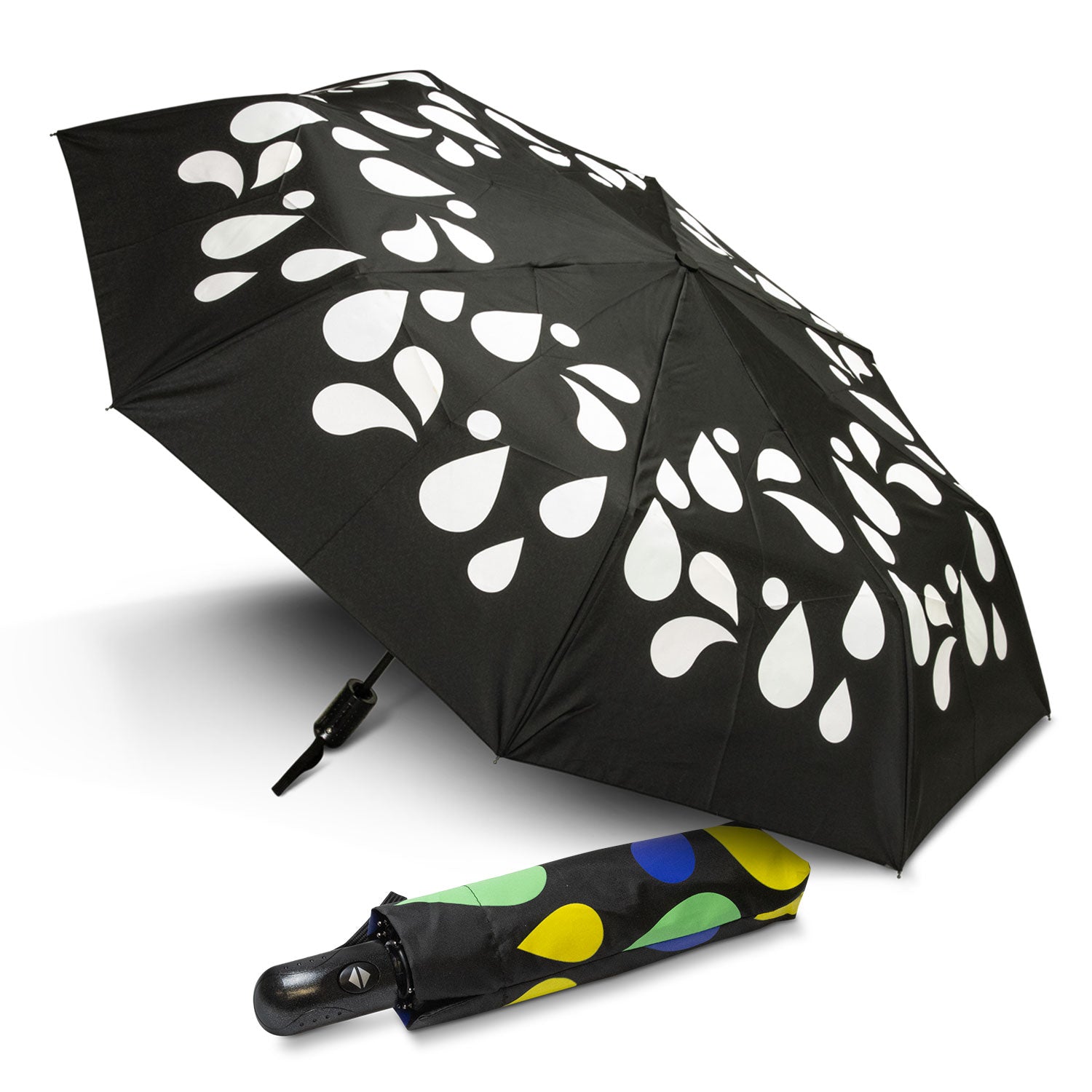 Colour Changing Compact Umbrella (4)