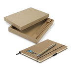 Kraft Notebook and Pen Gift Set (6)