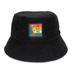 Terry Towelling Bucket Hat with Full Colour Patch (3)