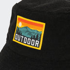 Terry Towelling Bucket Hat with Full Colour Patch (5)