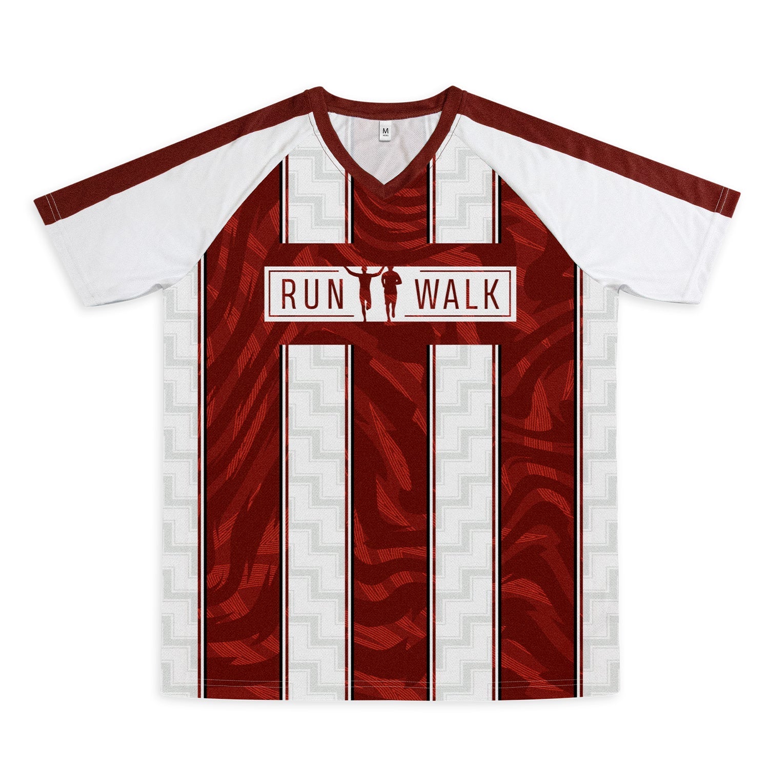 Custom Mens Active V-Neck T-Shirt (2)