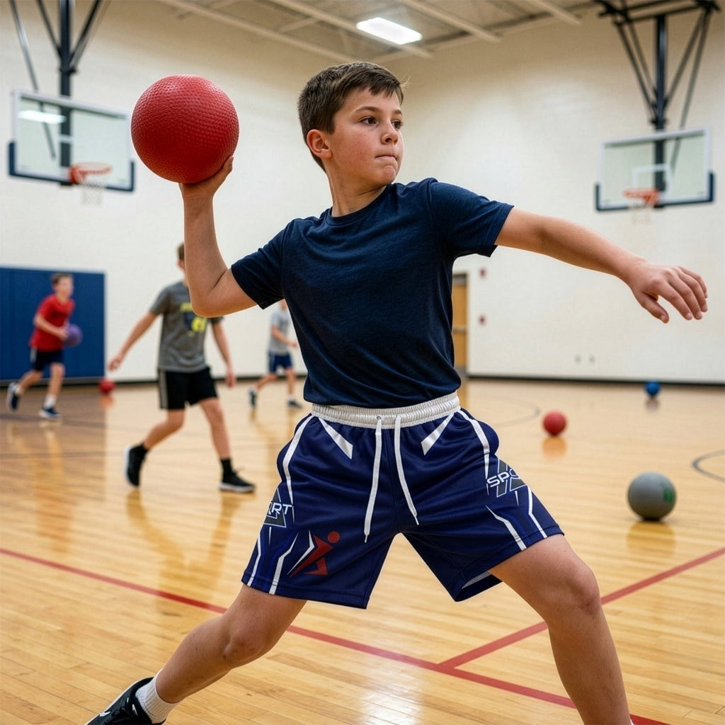 Custom Youth Active Shorts (7)