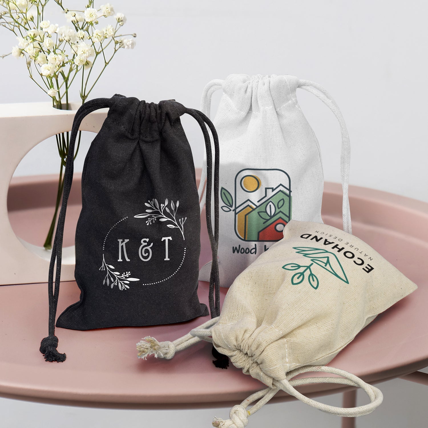 Cotton Gift Bag - Small (5)