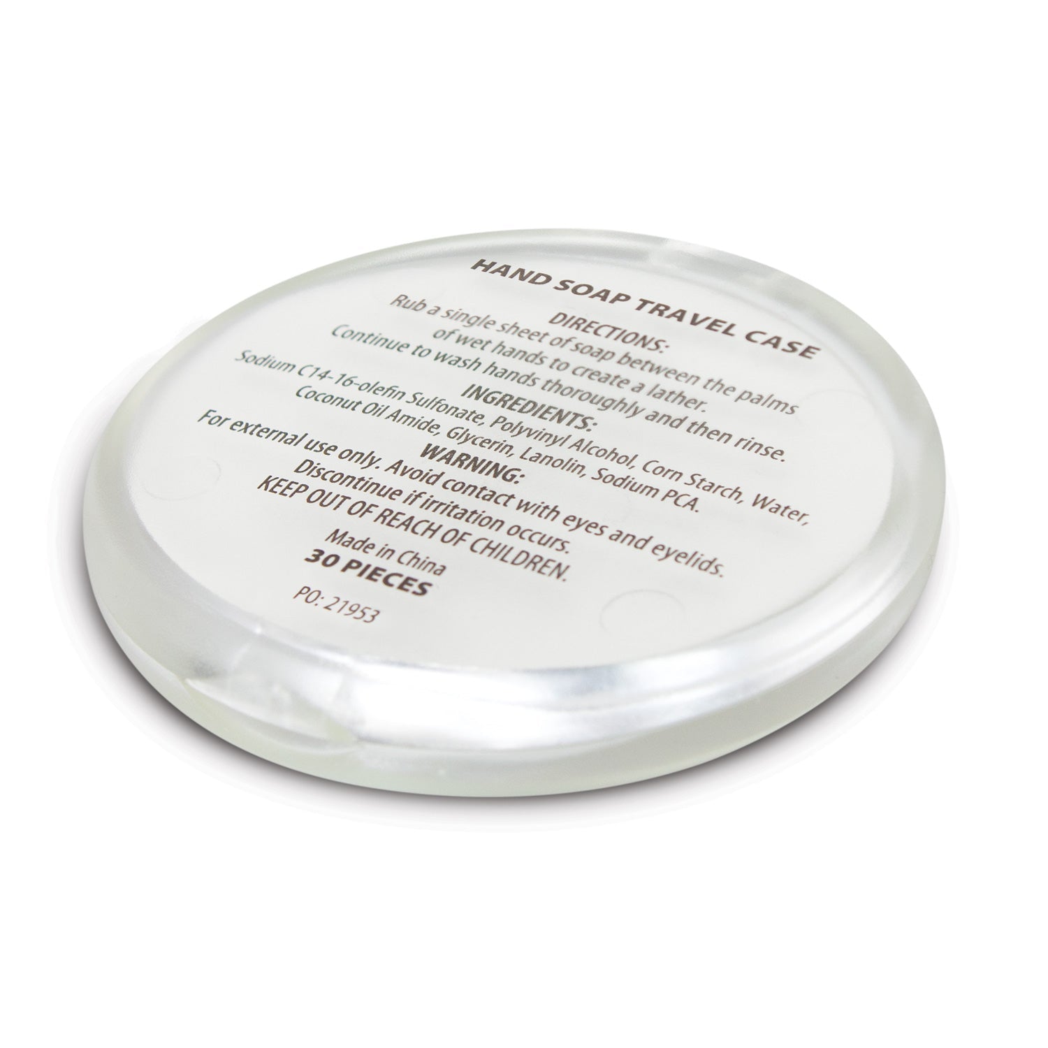 Hand Soap Travel Case - Round (3)