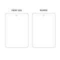 Blank White Tag (packs of 10)