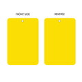 Blank Yellow Tag (packs of 10)