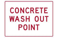 Concrete Wash Out Point