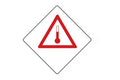 Dangerous Goods Sign Elevated Temperature Substances