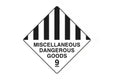 Dangerous Goods Sign Miscellaneous Dangerous Goods