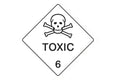 Dangerous Goods Sign Toxic 6