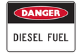 Danger Diesel Fuel