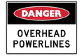 Danger Overhead Powerlines
