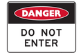 Danger Do Not Enter