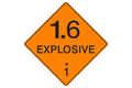 Dangerous Good Sign Explosive 1.6