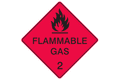 Dangerous Good Sign Flammable Gas 2