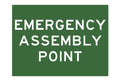 Emergency Assembly Point Sign