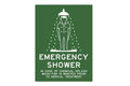 Emergency Shower Sign