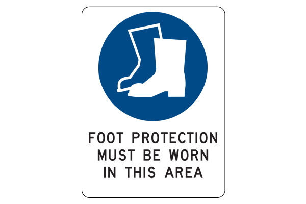 Foot Protection Must Be Worn In This Area