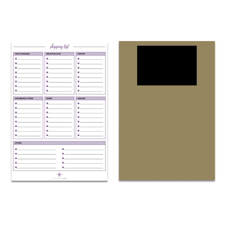 145 x 210mm magnetic notepad