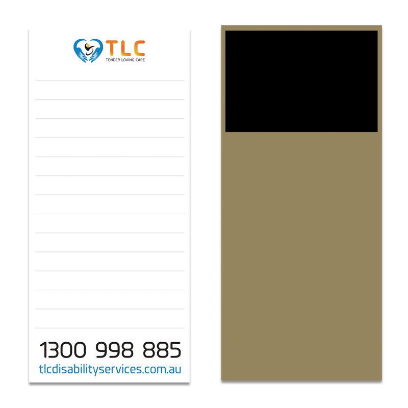 95 x 210mm magnetic notepad