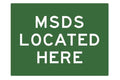 MSDS Located Here