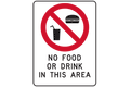 No Food or Drink In This Area