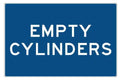 Notice Empty Cylinders