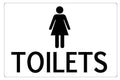 Notice Female Toilets
