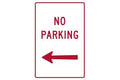 Parking Sign No Parking Left Of This Sign