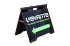 Black Evarite A-frame front view