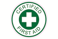Hard Hat Certified First Aid Trained